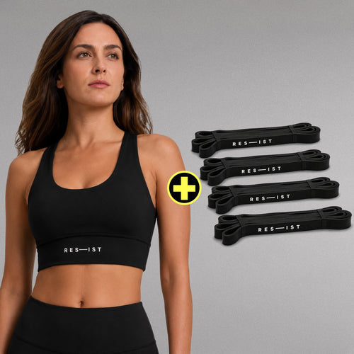 Brassière RES-IST et kit de 4 bandes de résistance